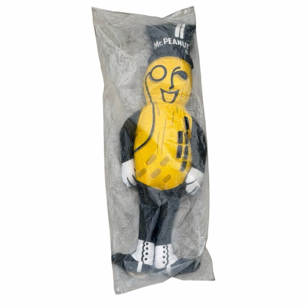 Vintage Mr. Peanut Stuffed Doll Planters Nut Promo Rag Doll 1960's Advertising